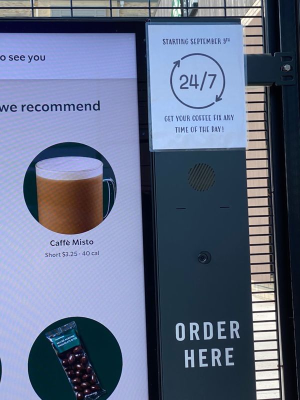 Different Starbucks Location to Open 24 Hours While MoCo's Only 24 Hour Location Closes for a