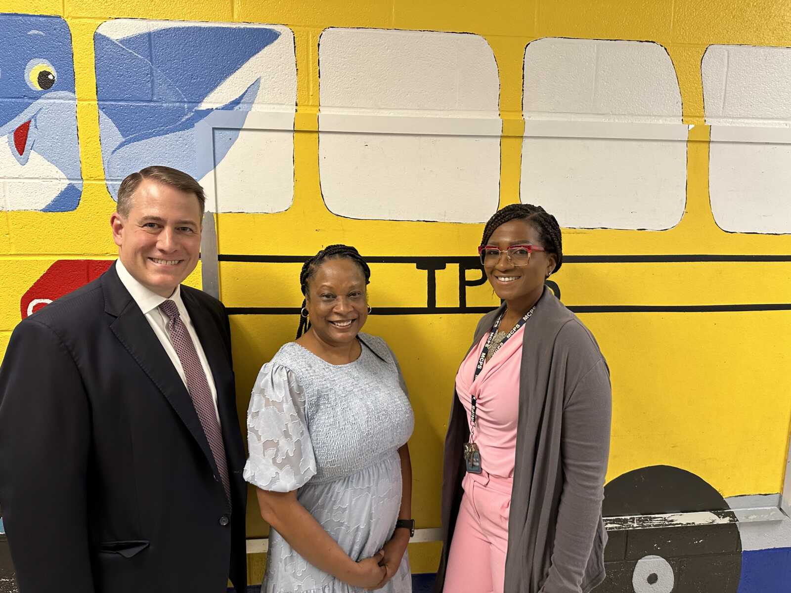 New MCPS Superintendent Dr. Thomas Taylor Visits Three Schools ...