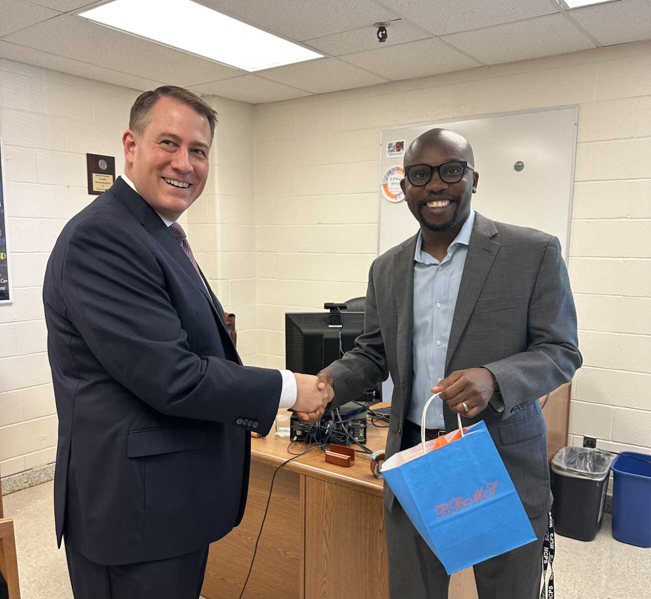 New MCPS Superintendent Dr. Thomas Taylor Visits Three Schools ...