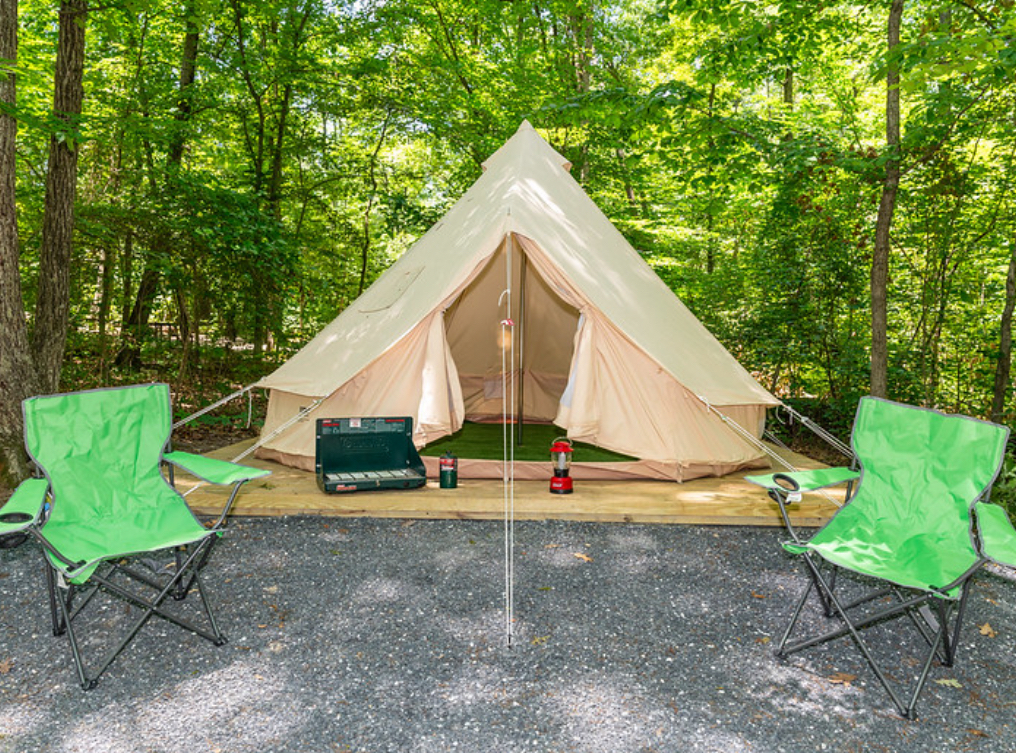 Little Rabbit Key Campsite Full Camping Set-Up Now Available At Little Bennett Regional Park For ...